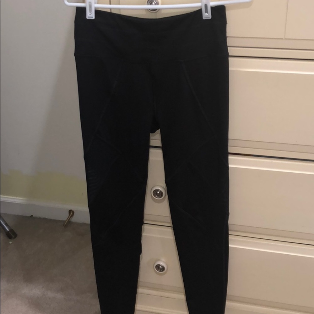 Gili Tracy Anderson black mesh leggings